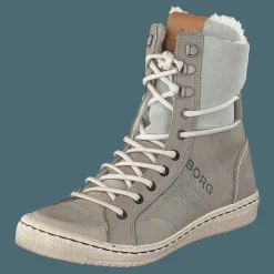 Björn Borg Wendy High Fur Light Grey Grå Outlet