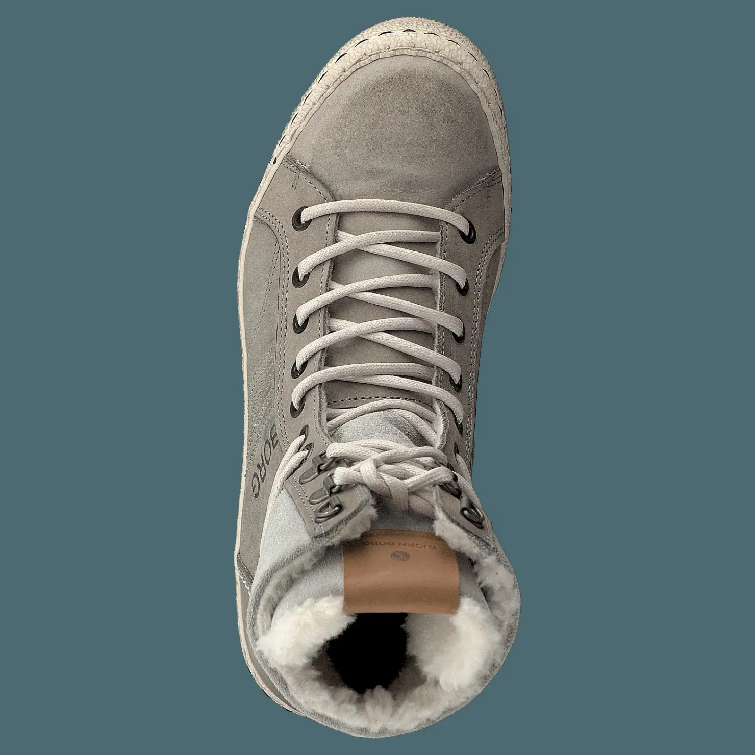 Björn Borg Wendy High Fur Light Grey Grå Outlet