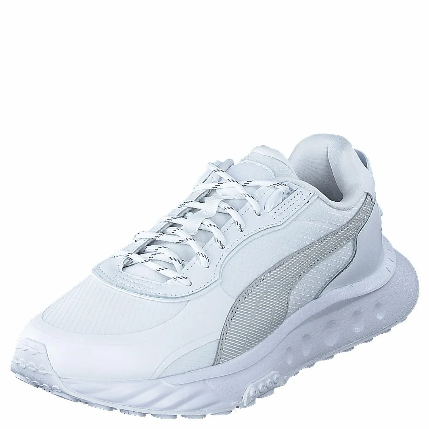 Puma Wild Rider Grip Ls White-gray Violet Blå