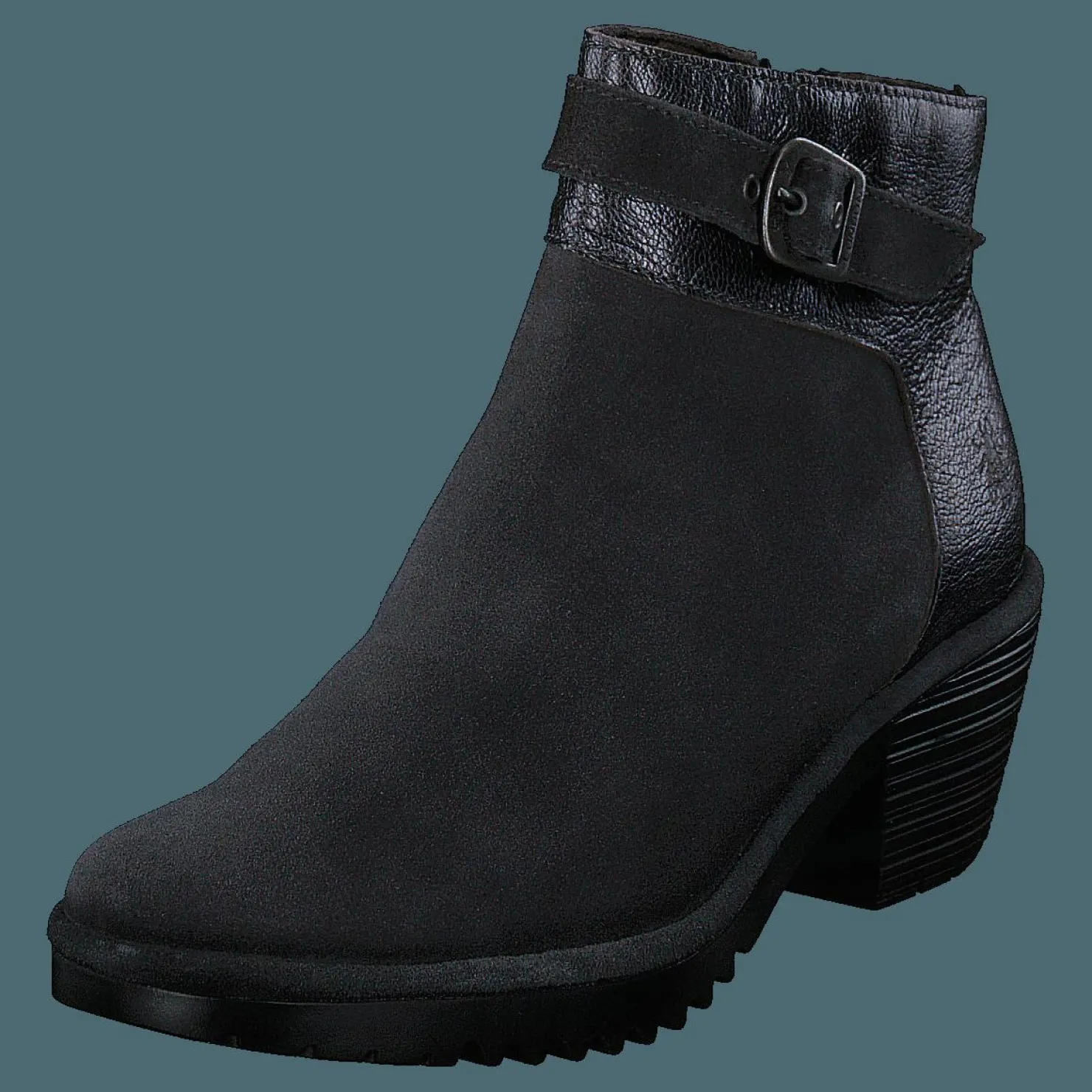 Fly London Wisp342flt Diesel/graphite Svart Sale