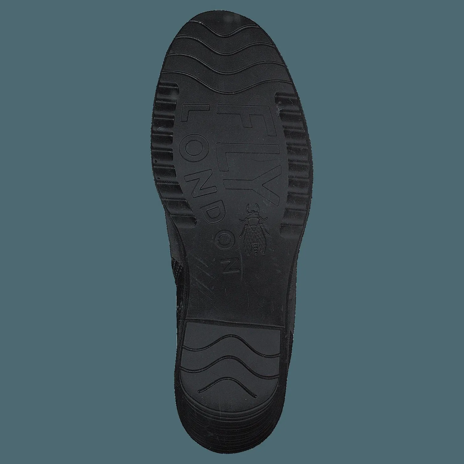 Fly London Wisp342flt Diesel/graphite Svart Sale