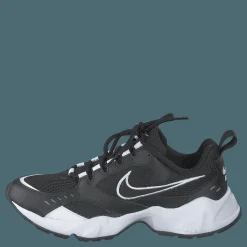 Nike Wmns Air Heights Black/black-white Svart Clearance