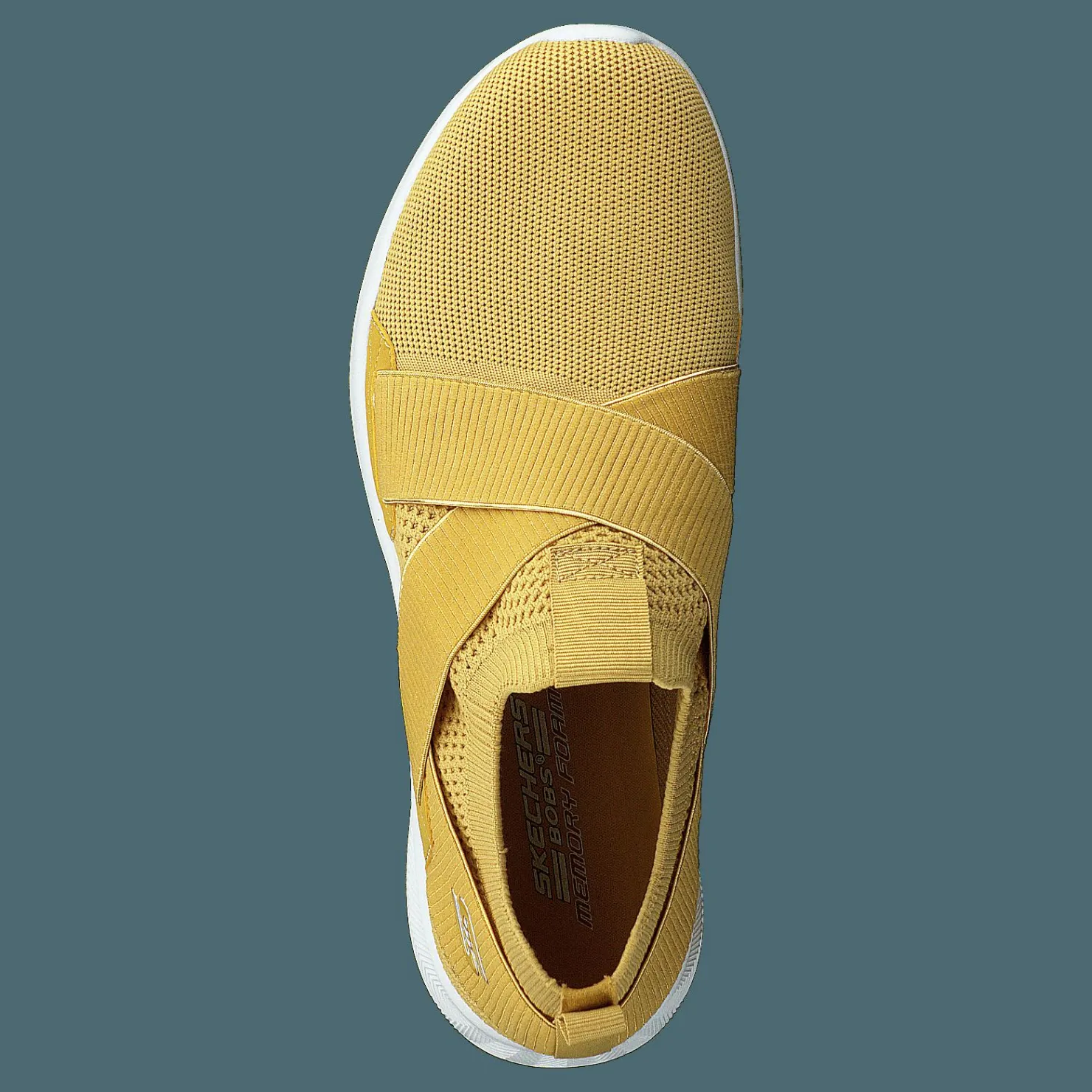 Skechers Womens Bobs Sport Squad 2 - Ki Yel Gul och Brun Clearance