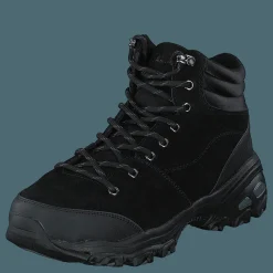 Skechers Womens D'lites Bbk Svart Outlet
