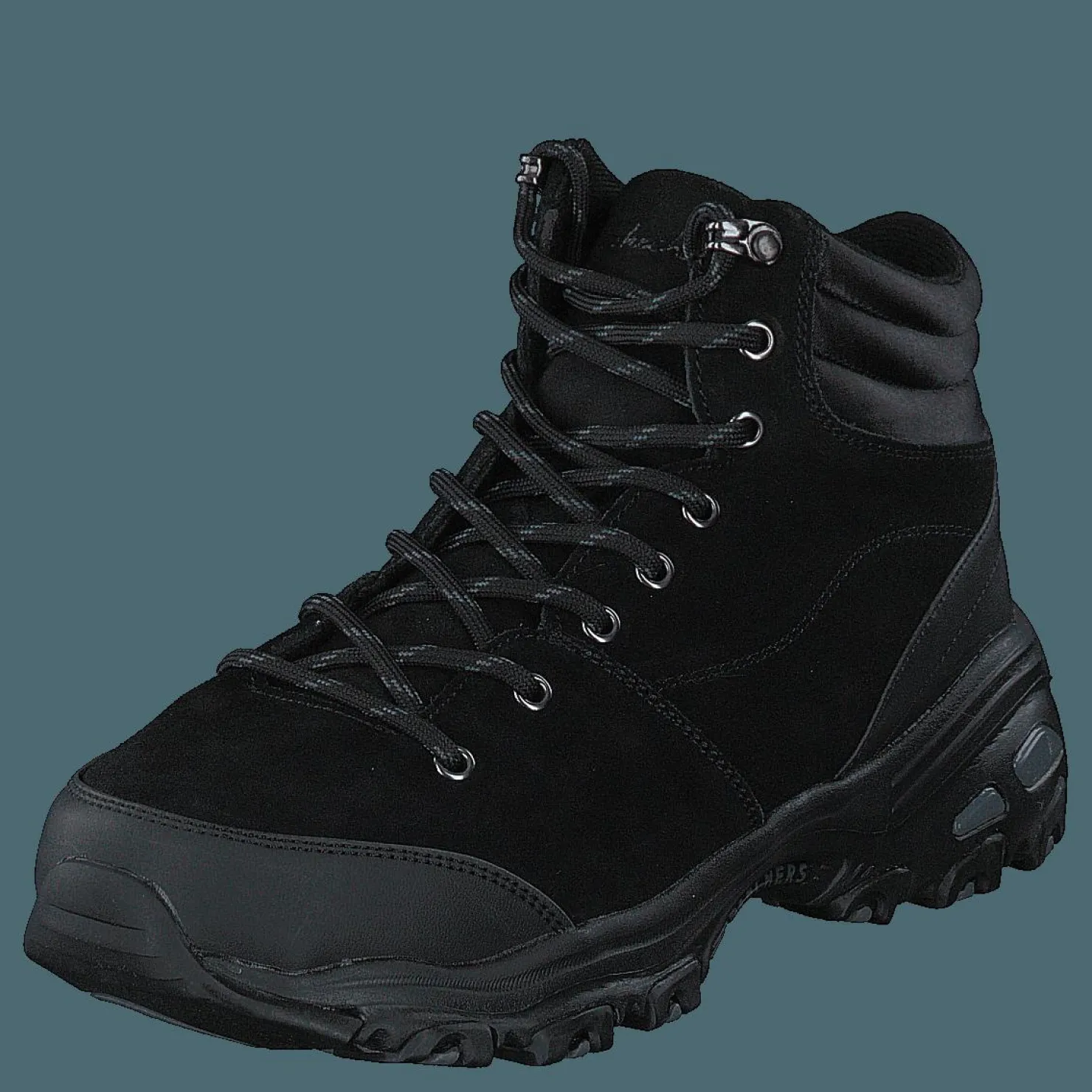Skechers Womens D'lites Bbk Svart Outlet