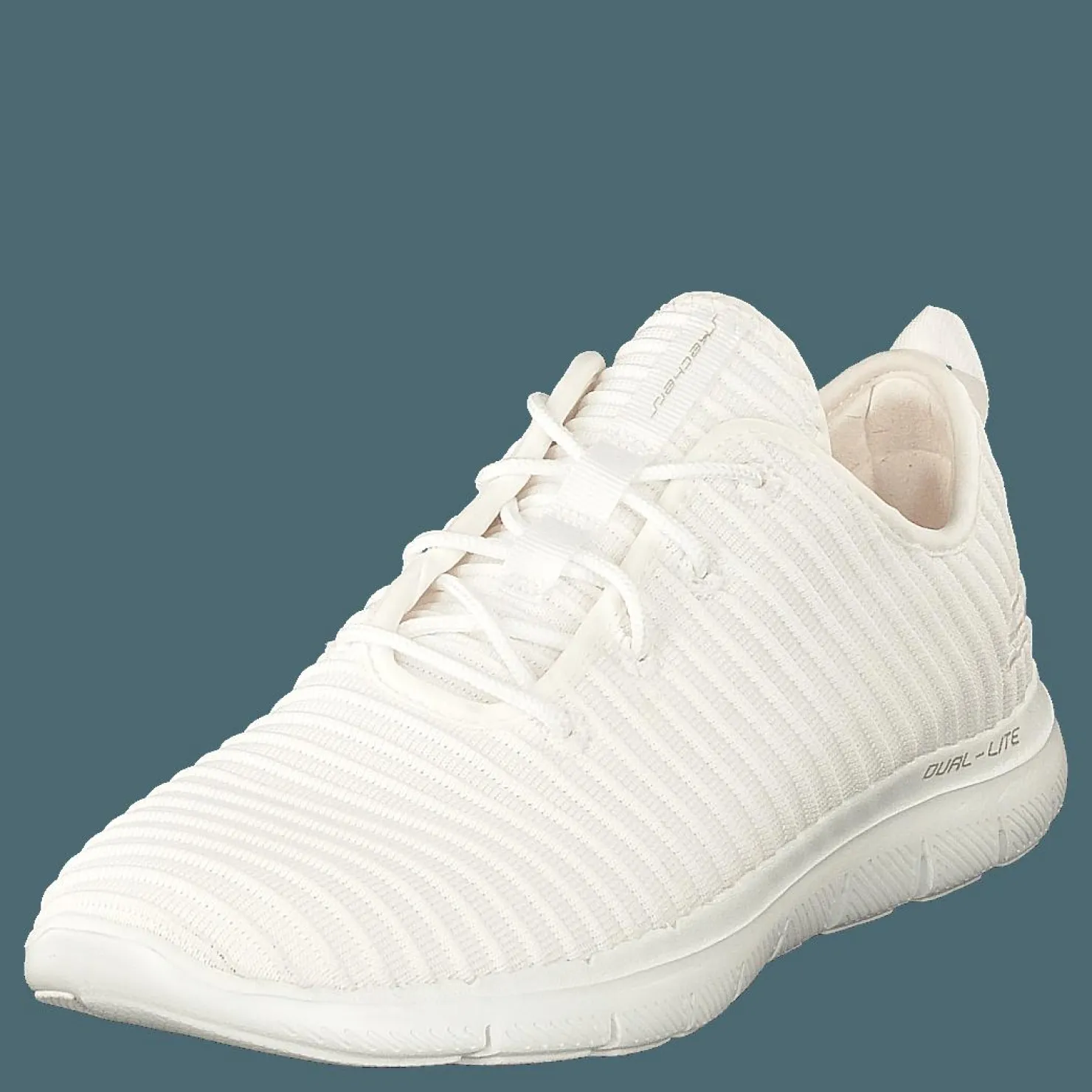 Skechers Womens Flex Appeal 2.0 Wht Vit Hot