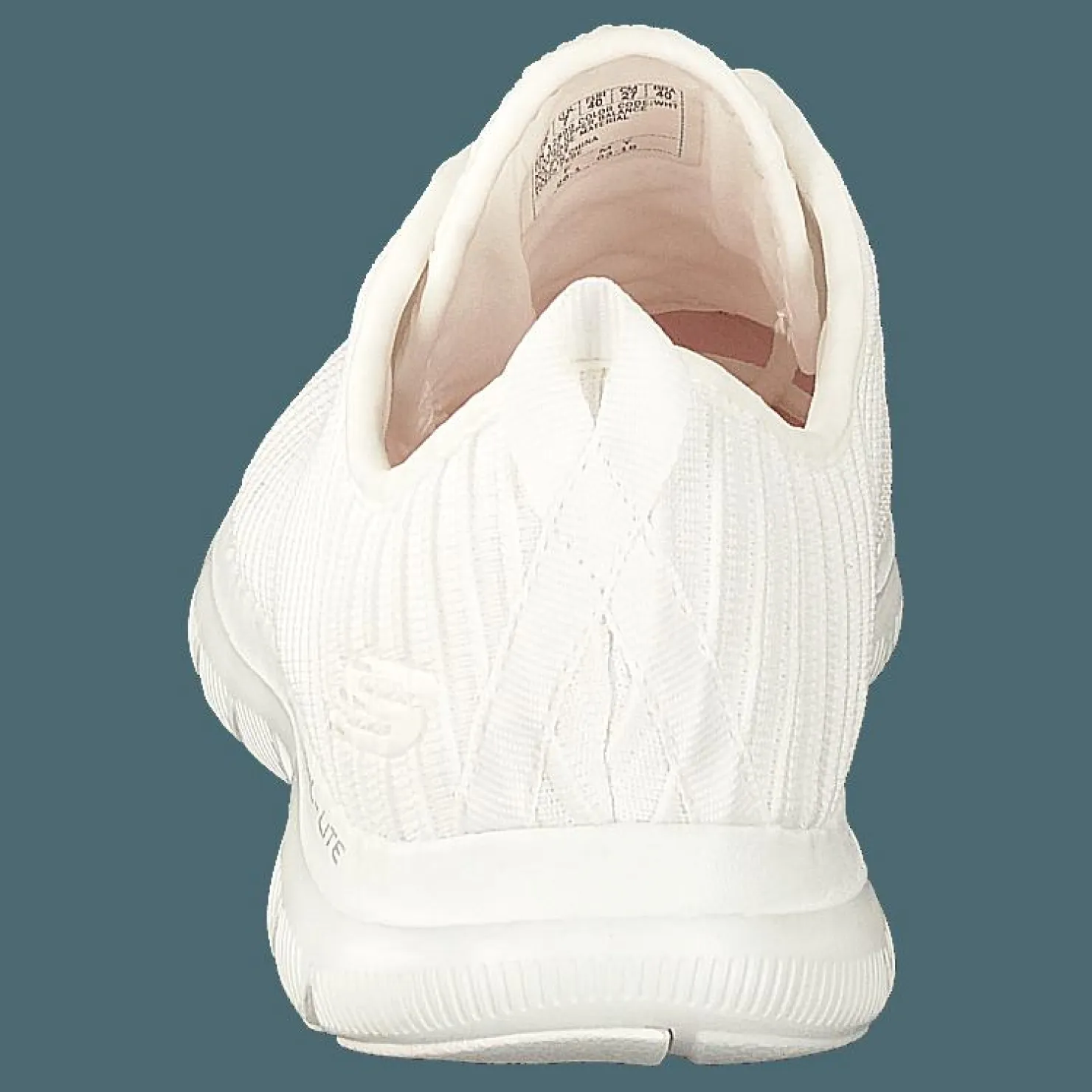 Skechers Womens Flex Appeal 2.0 Wht Vit Hot