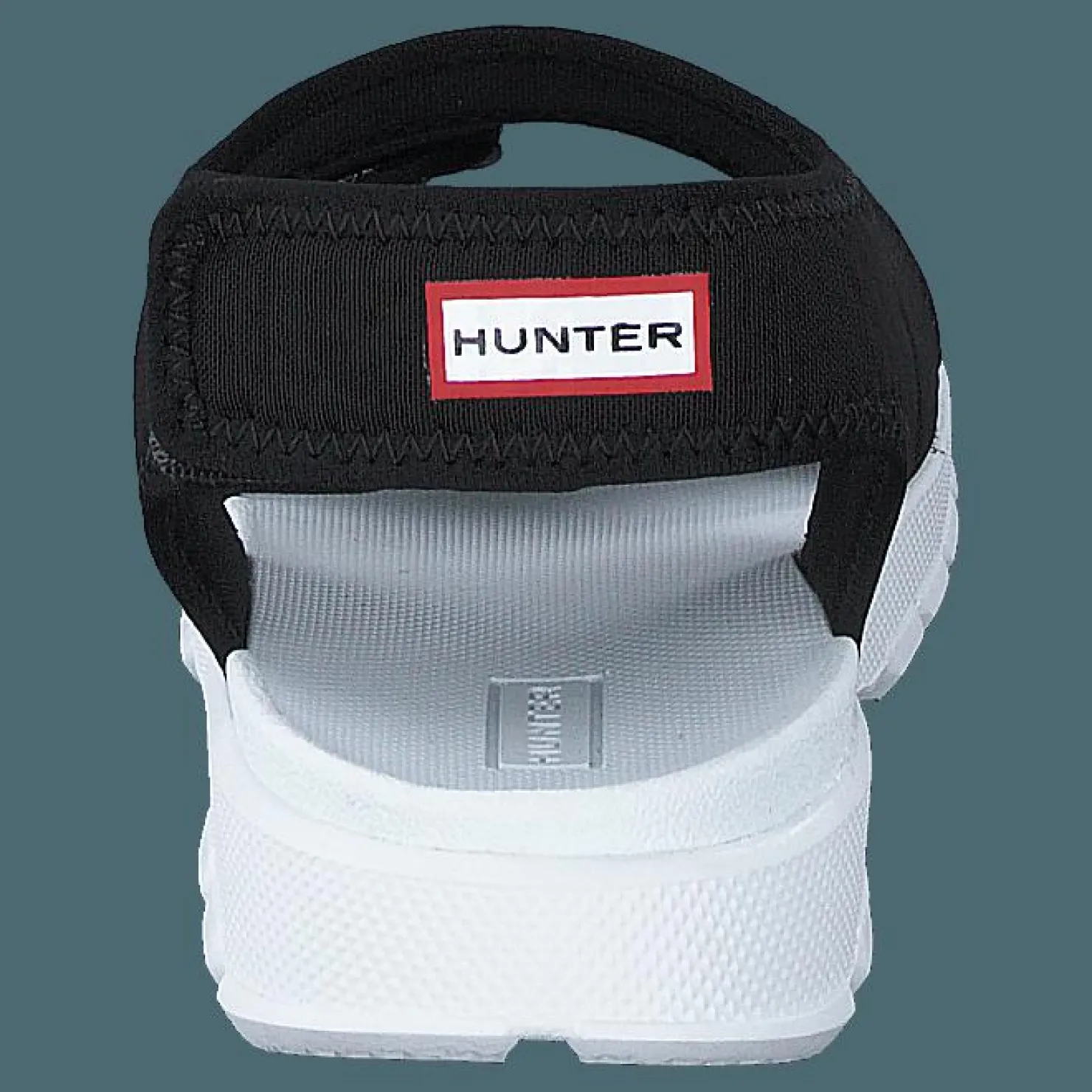Hunter Womens Original Outdoor Sandal Black Svart Online