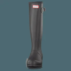 Hunter Women's Original Tall Black Svart och Grå Sale