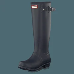 Hunter Women's Original Tall Navy Blå och Grå Outlet