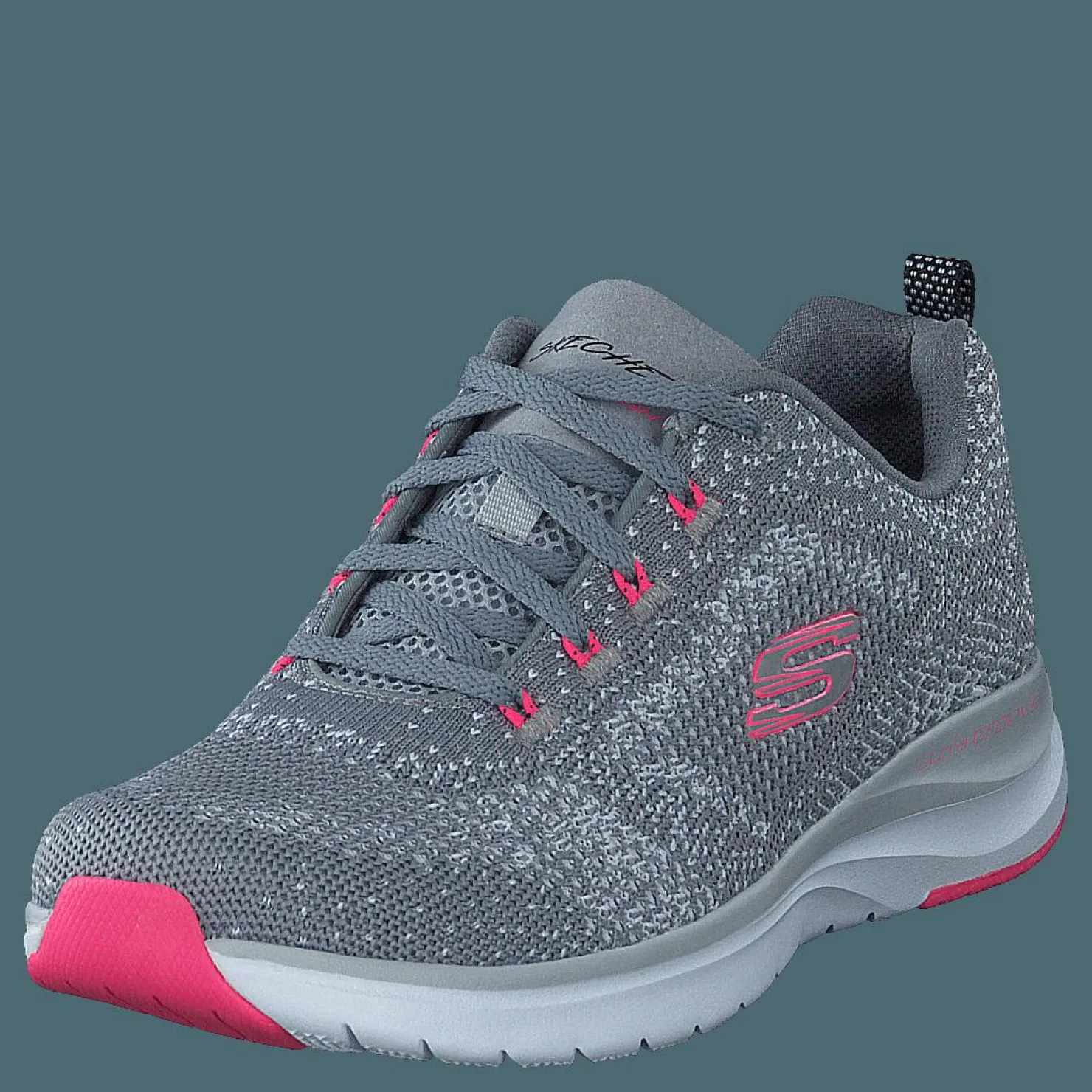 Skechers Womens Ultra Groove Gyhp Grå Outlet