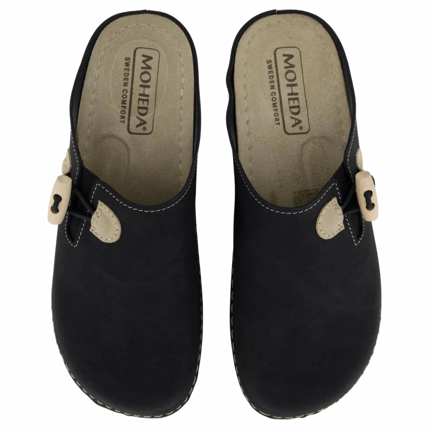 Mohedatoffeln Woody Nero Svart Outlet