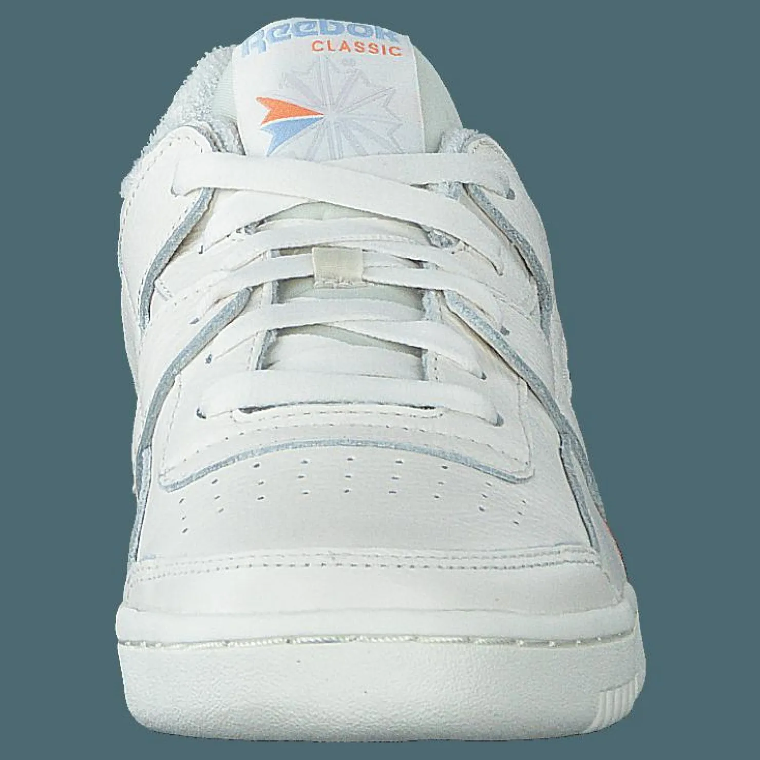 Reebok Classic Workout Lo Plus Chalk/sunorg/flublu Grå Online