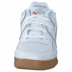 Reebok Classic Workout Plus White/carbon/red/roy Vit Hot