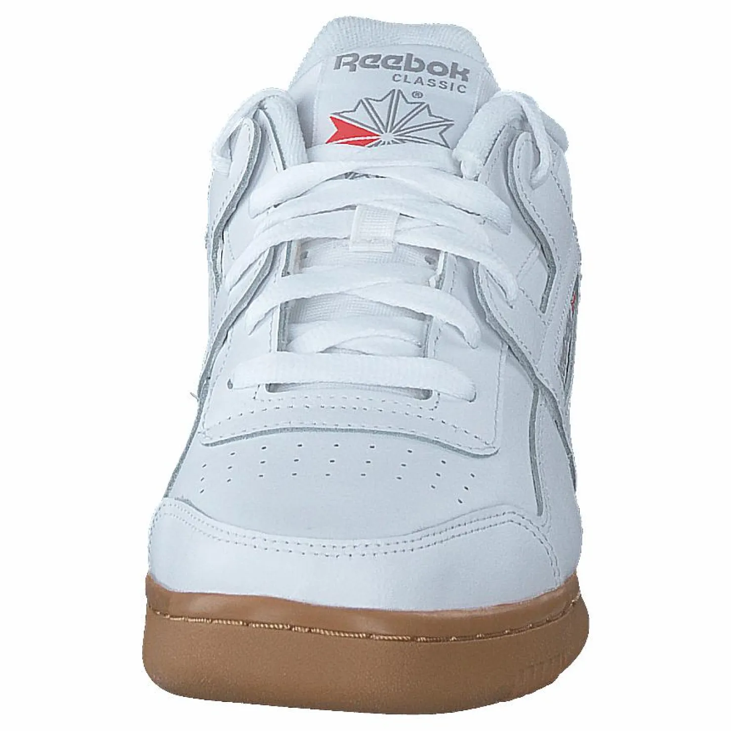 Reebok Classic Workout Plus White/carbon/red/roy Vit Hot