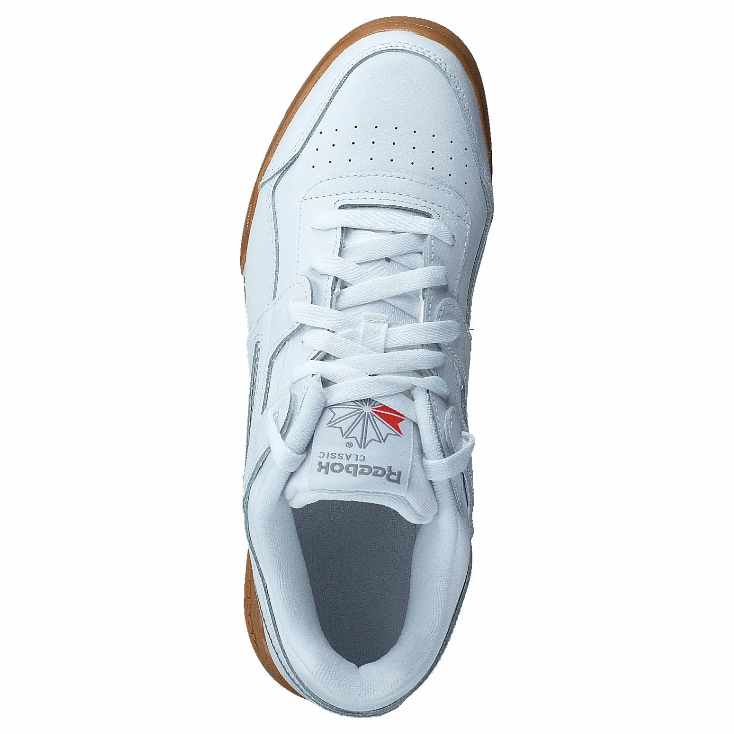 Reebok Classic Workout Plus White/carbon/red/roy Vit Hot