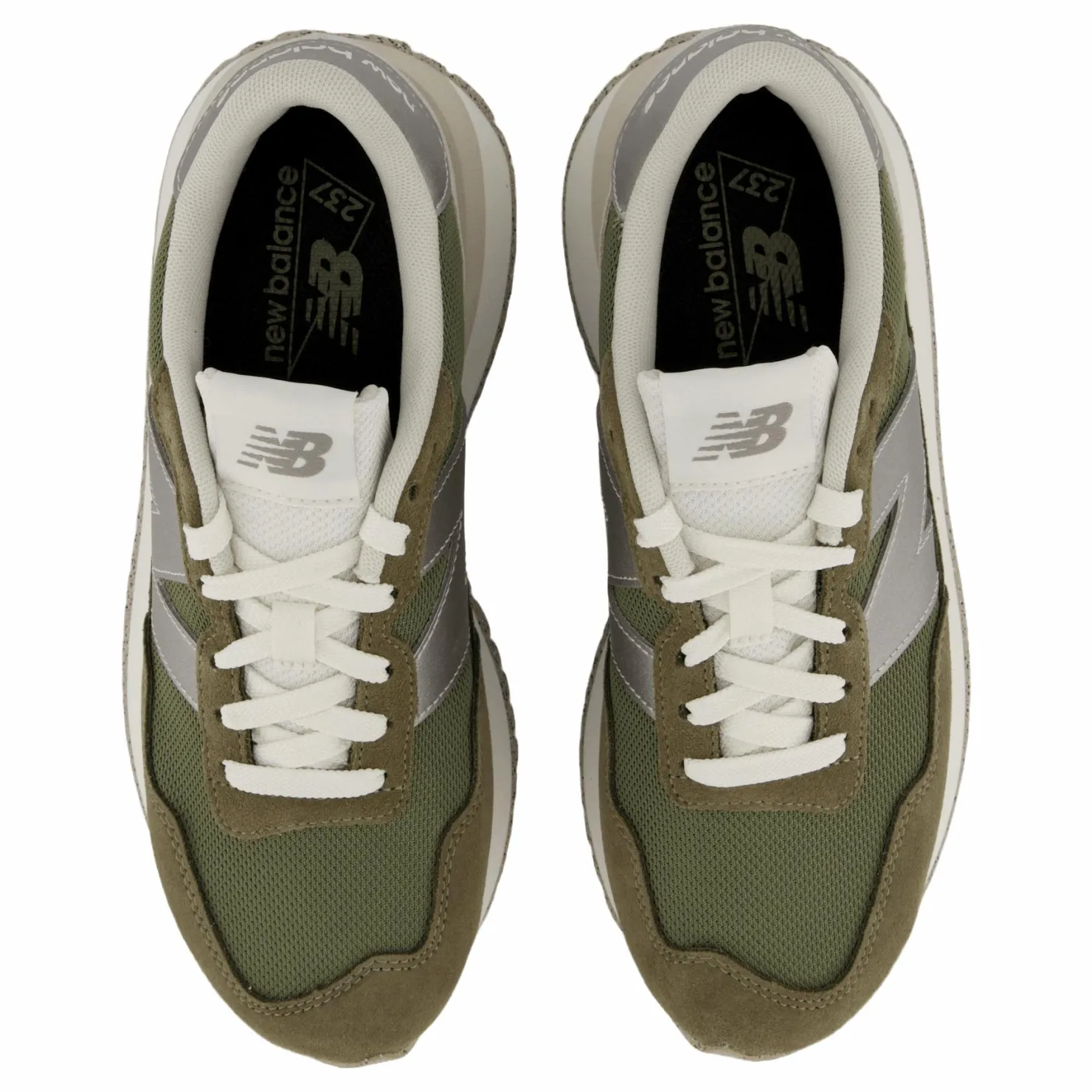 New Balance Ws237msw Deep Olive Green Grå Outlet
