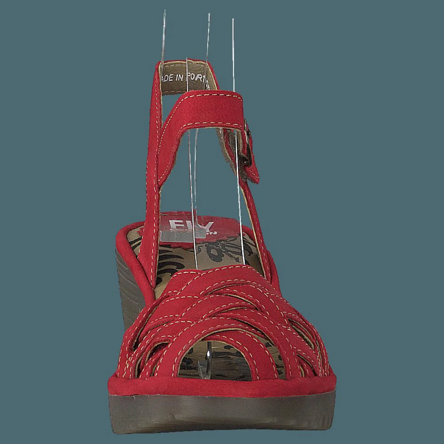 Fly London Wuzy001fly Copido Red Brun och Röd Hot