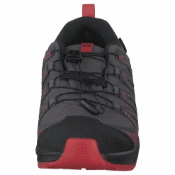Salomon Xa Pro V8 Cswp J Magnet/black/poppy Red Grå och Svart New