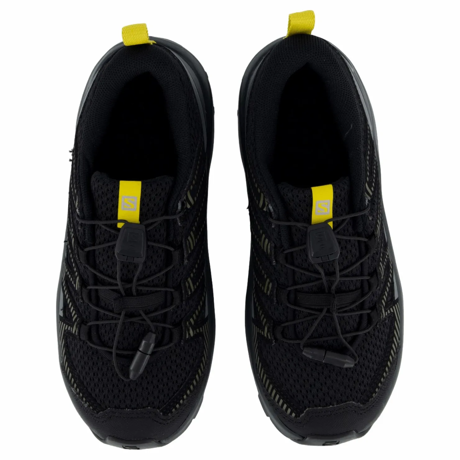 Salomon Xa Pro V8 J Black/urban Chic/sulphur Svart