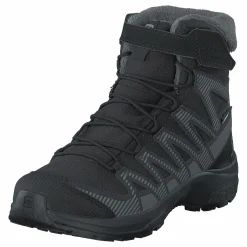 Salomon Xa Pro V8 Winter Cswp J Black/phantom/quiet Shade Svart