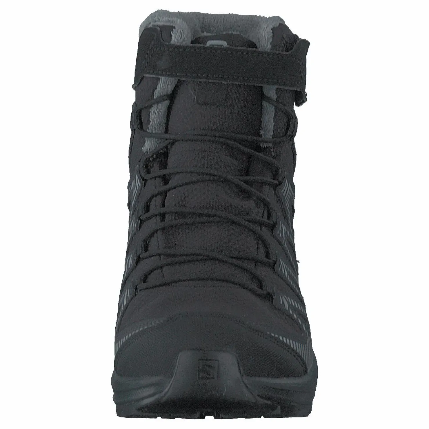 Salomon Xa Pro V8 Winter Cswp J Black/phantom/quiet Shade Svart