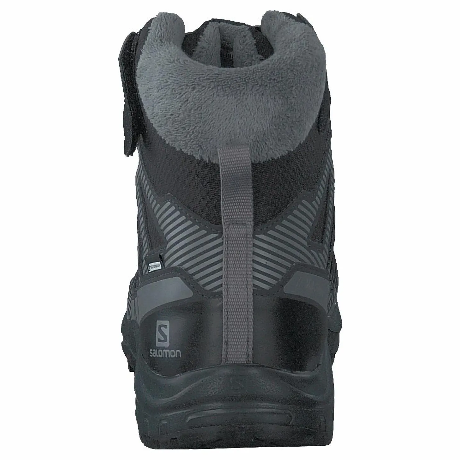 Salomon Xa Pro V8 Winter Cswp J Black/phantom/quiet Shade Svart