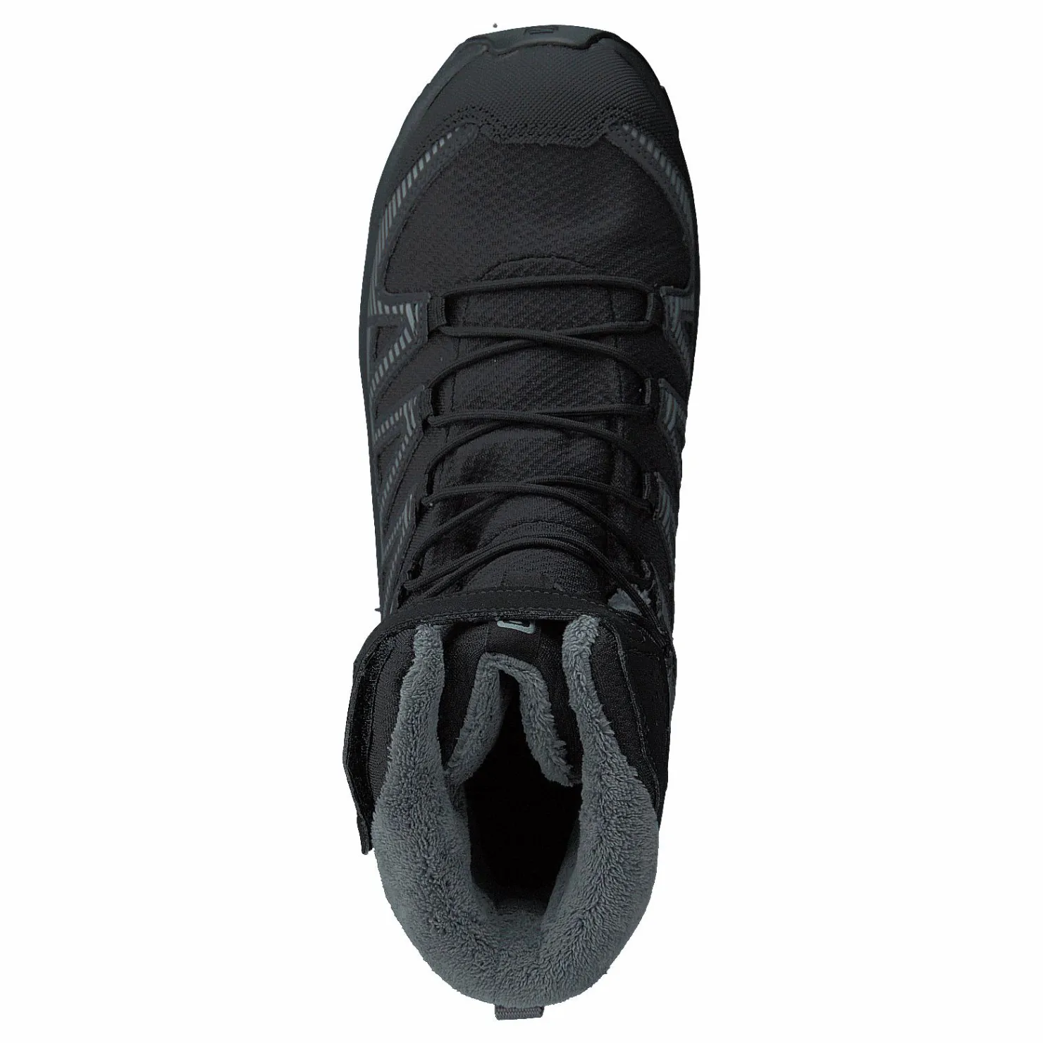 Salomon Xa Pro V8 Winter Cswp J Black/phantom/quiet Shade Svart