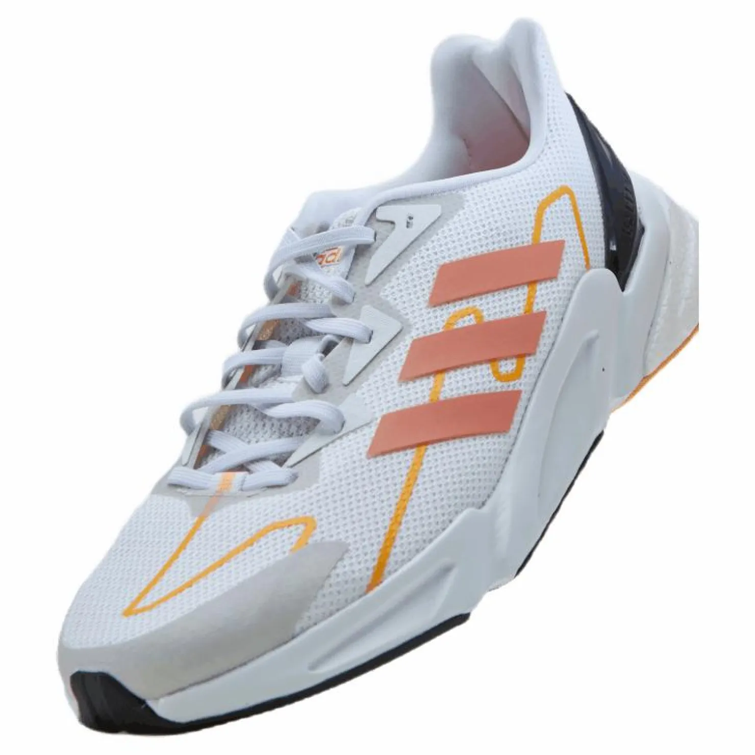 adidas X9000L2 Shoes Cloud White / Ambient Blush / Acid Orange Vit Discount