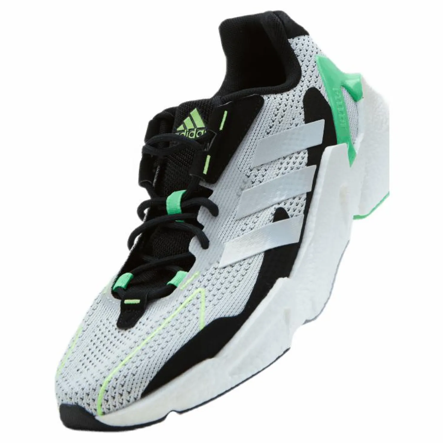 adidas X9000L4 Shoes Crystal White / Cloud White / Screaming Green Flerfärgad Clearance