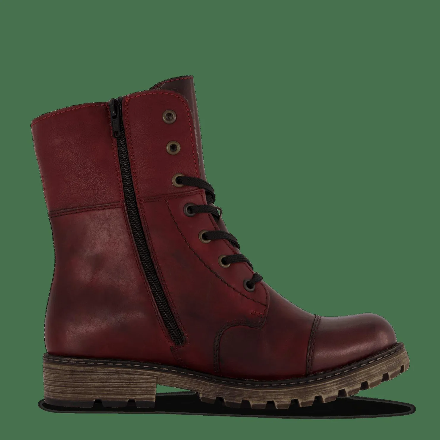 Rieker Y6723-36 Burgund Röd Sale