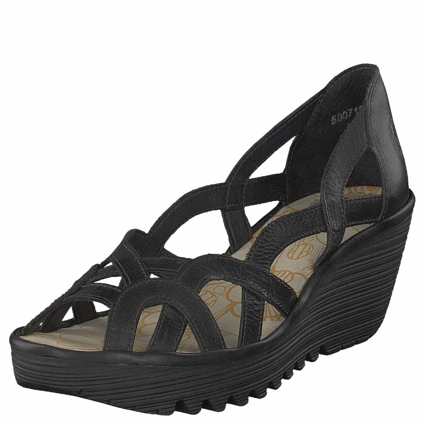 Fly London Yadi718fly Colmar Black Svart Discount