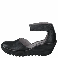 Fly London Yand709fly Mousse/idra-black/graphite Svart Clearance