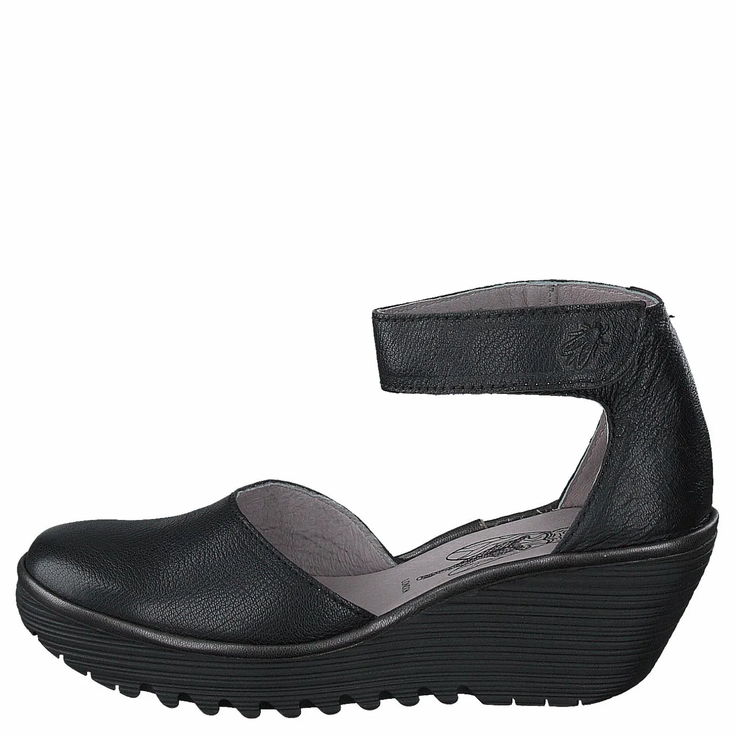 Fly London Yand709fly Mousse/idra-black/graphite Svart Clearance