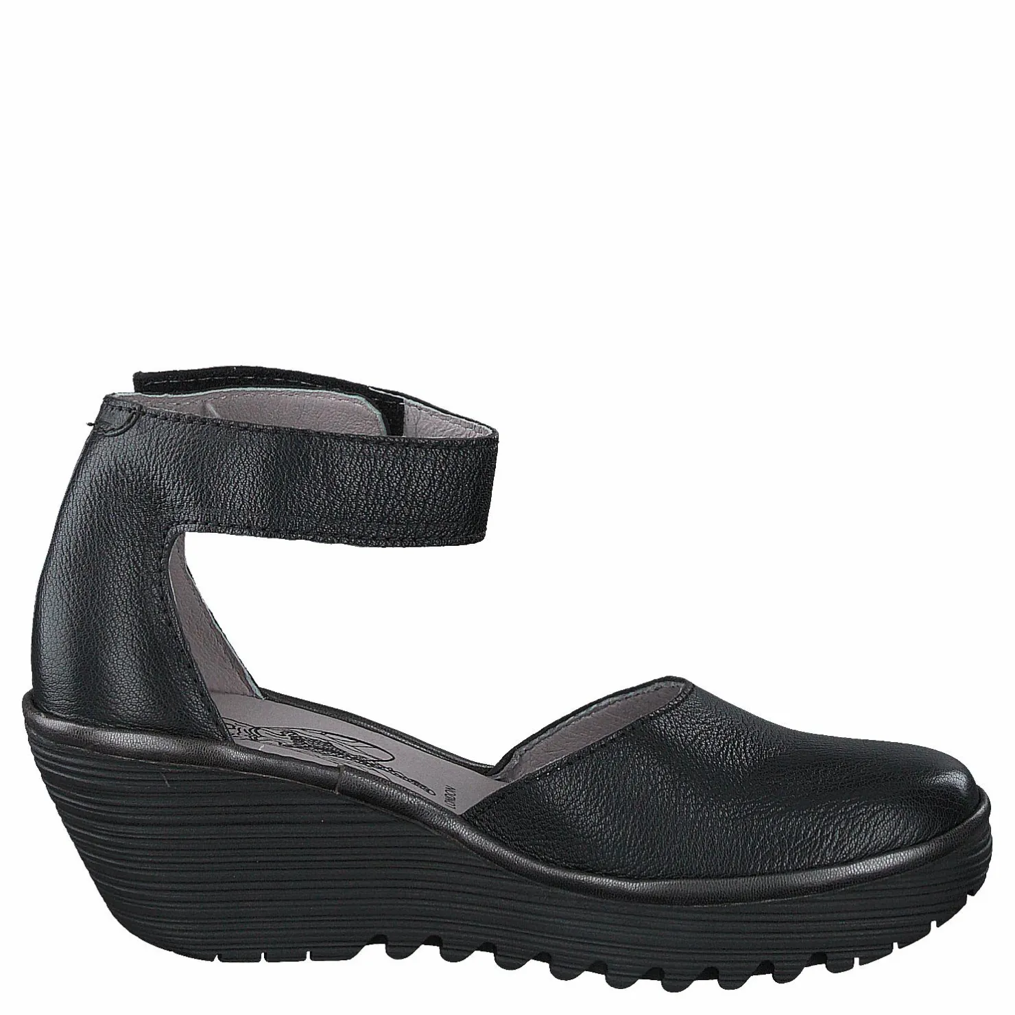 Fly London Yand709fly Mousse/idra-black/graphite Svart Clearance
