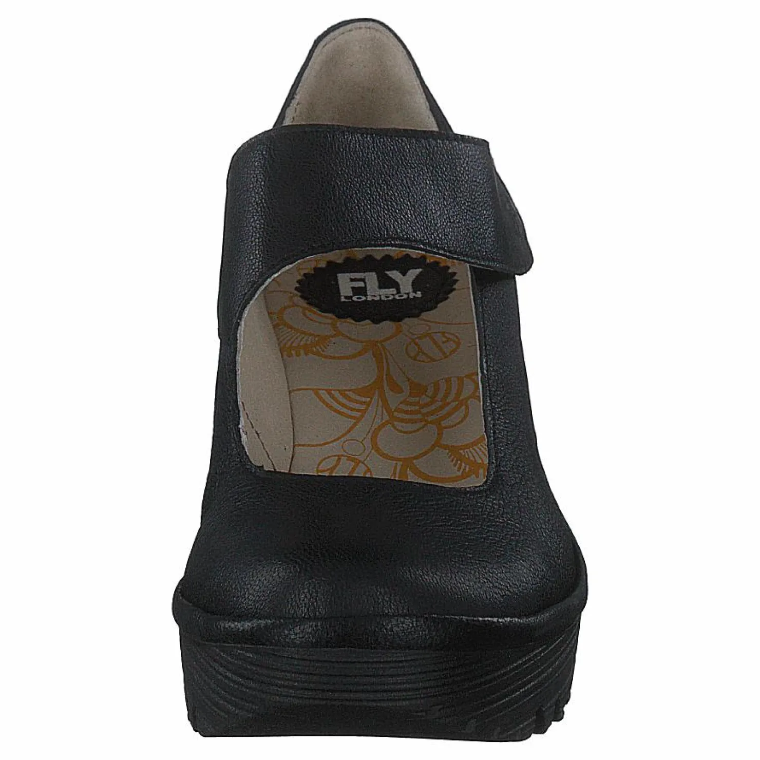 Fly London Yasi682 Mousse-black Svart Clearance