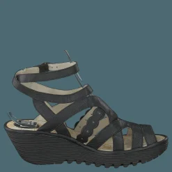 Fly London Ydna991fly Mousse Black Svart Hot
