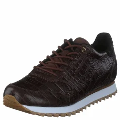 Woden Ydun Croco Shiny Potting Soil Brun och Svart Online