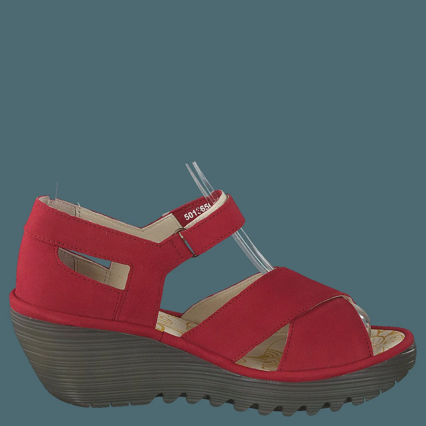 Fly London Yent365fly Lipstick Red Röd Hot