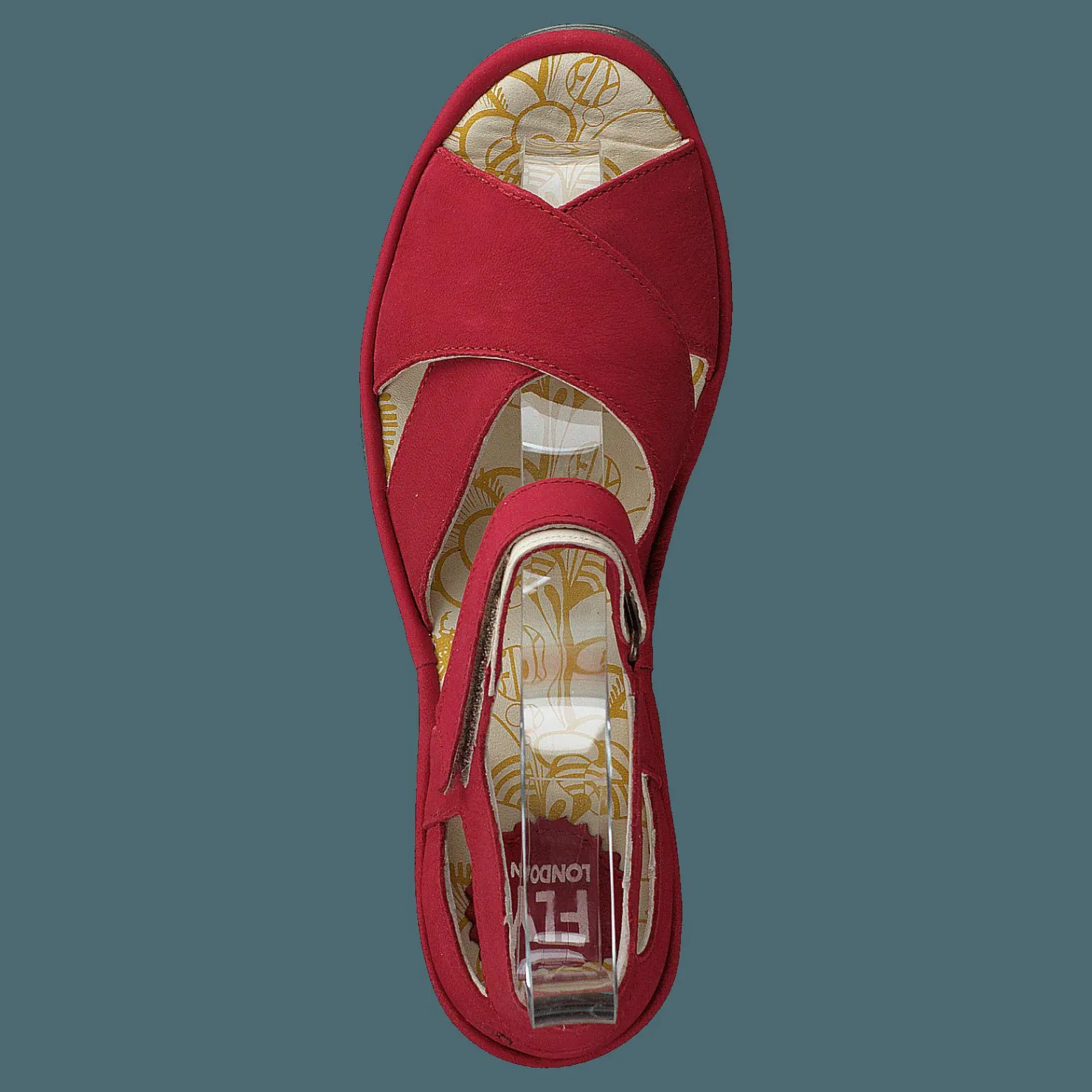Fly London Yent365fly Lipstick Red Röd Hot