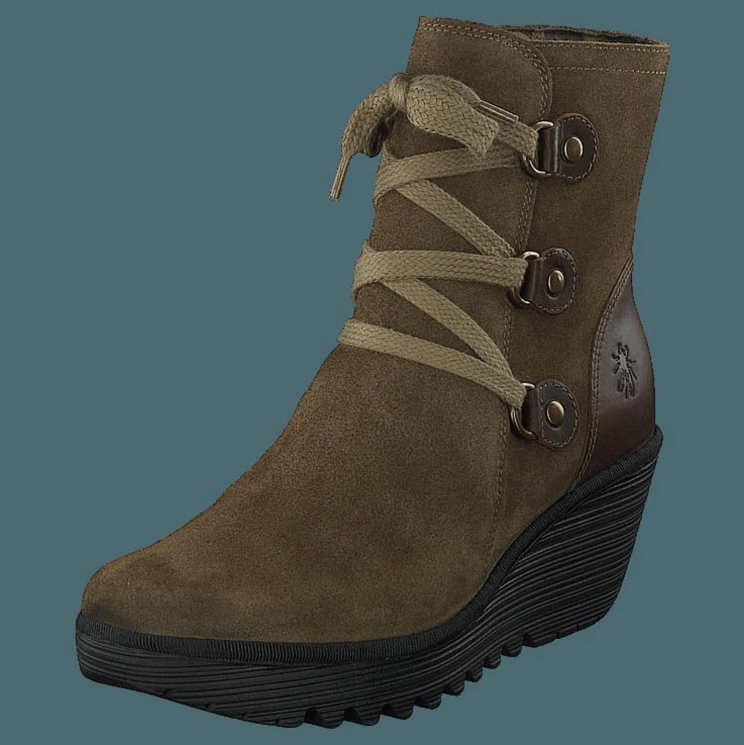 Fly London Yesi340fly Sludge/olive Brun Discount