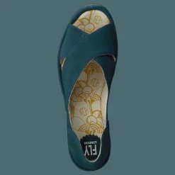 Fly London Yoma307fly Teal Blå New
