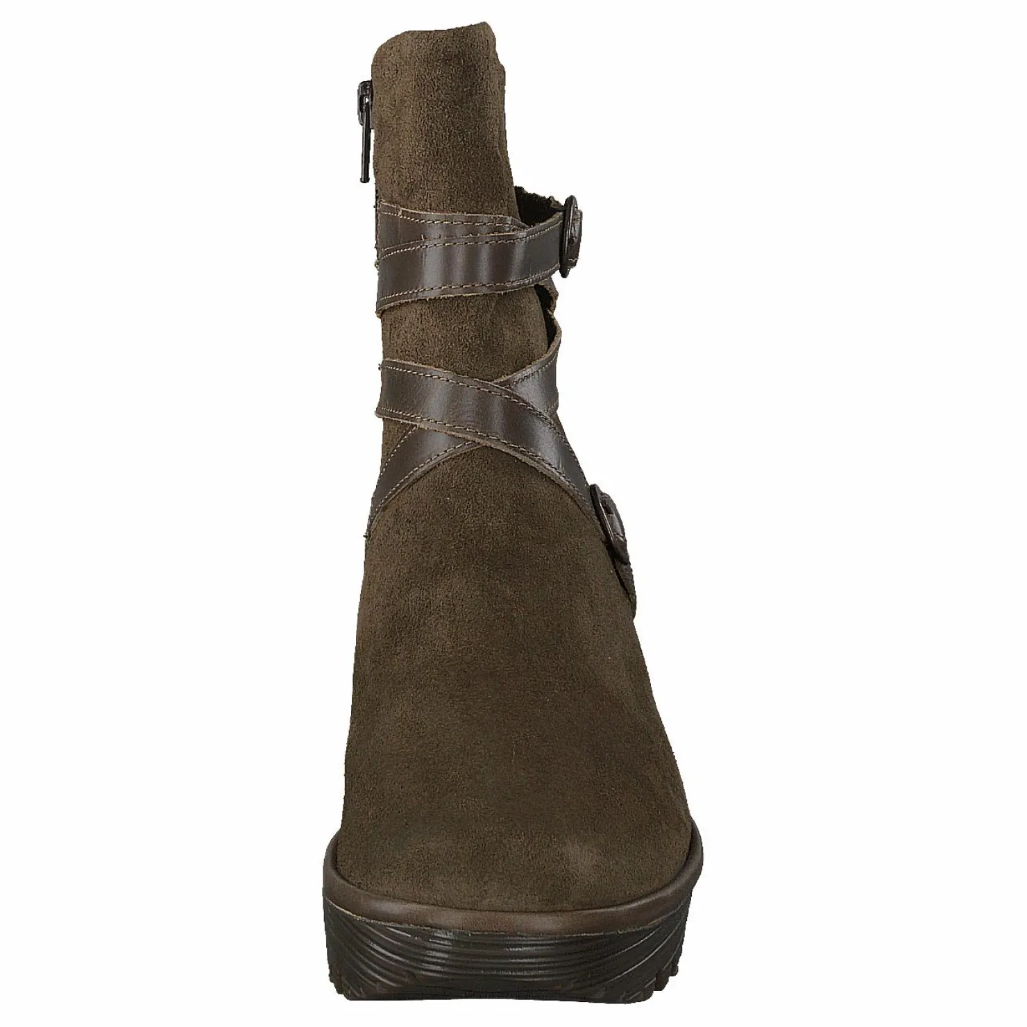 Fly London Yomo249fly Oil Suede/rug Sludge/olive Brun Sale
