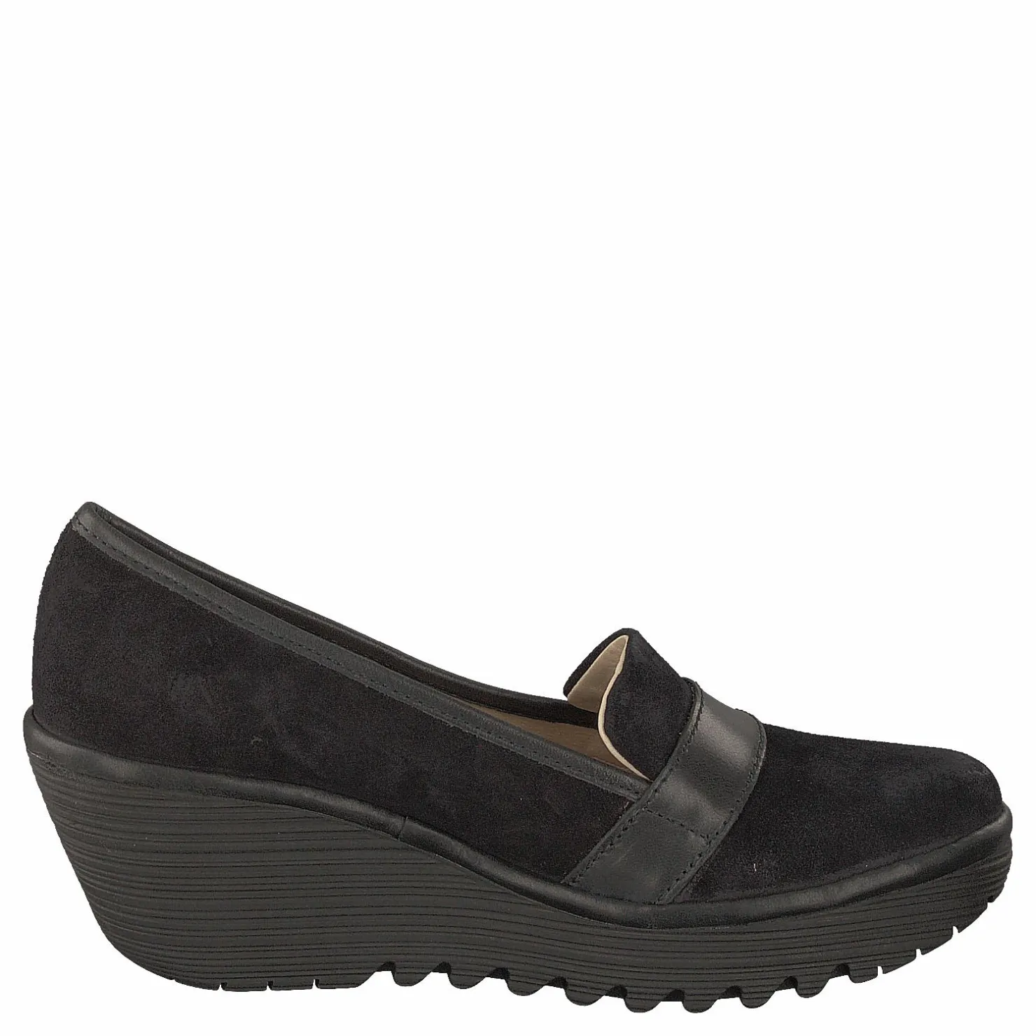 Fly London Yond771fly Oil Suide/rug - Navy/black Blå Best