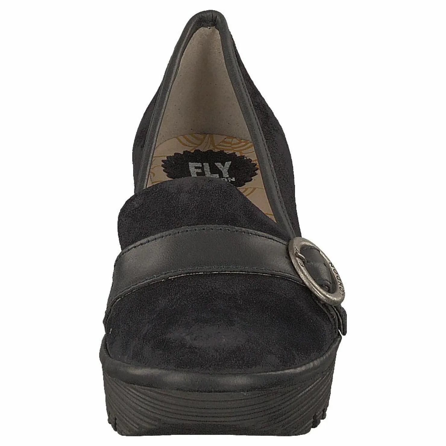 Fly London Yond771fly Oil Suide/rug - Navy/black Blå Best