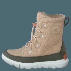 Sorel Youth Explorer Cozy Nova Sand, Stone Green Beige Best