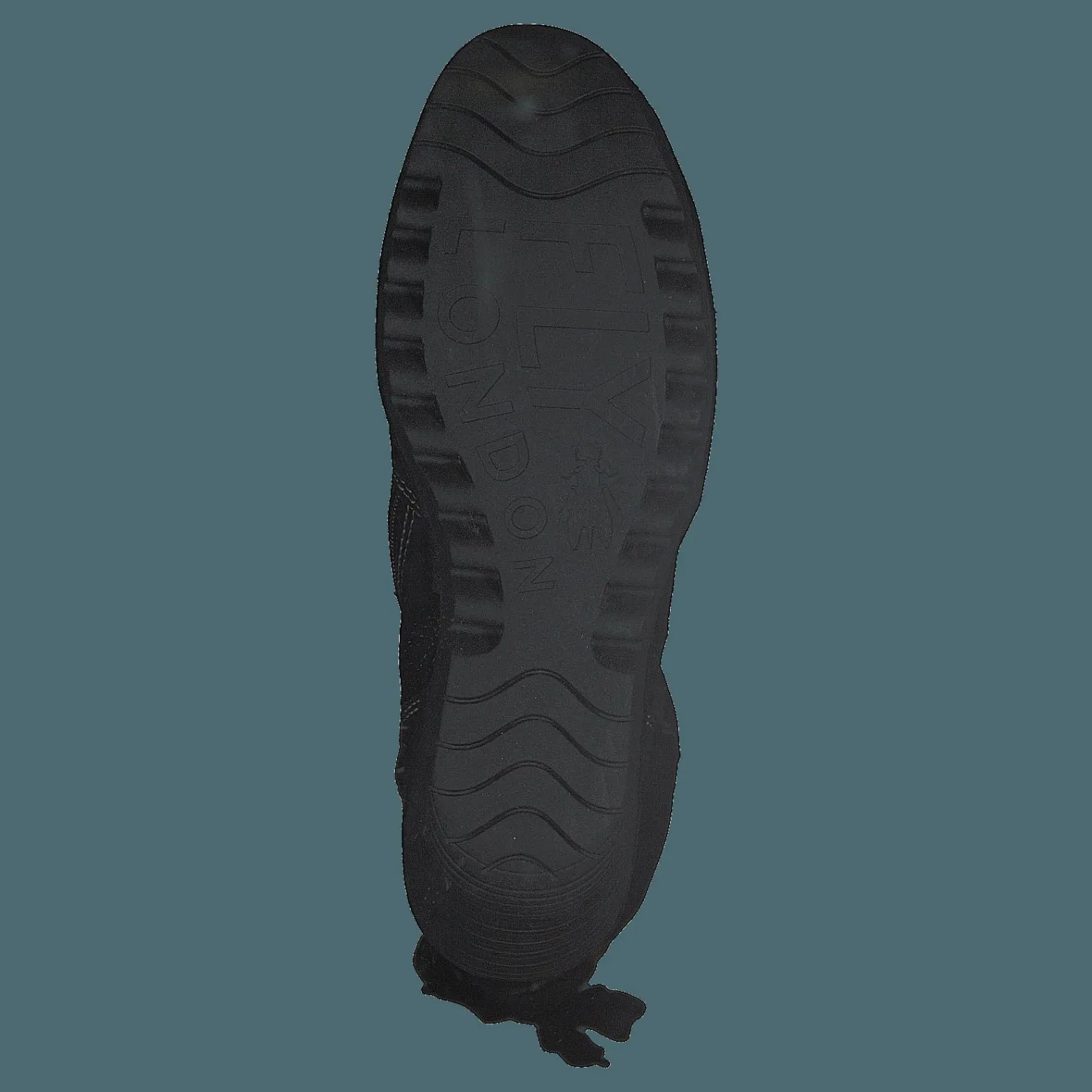 Fly London Yust Oil Suede Black Svart New