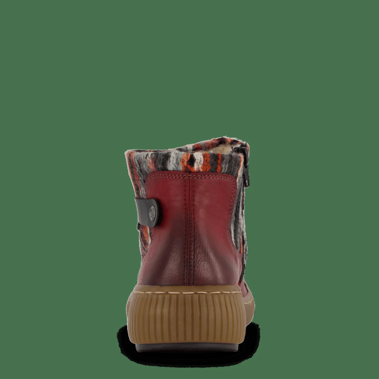 Rieker Z6684-35 Wine Brun och Röd New