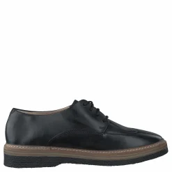 Clarks Zante Zara Black Leather Svart New