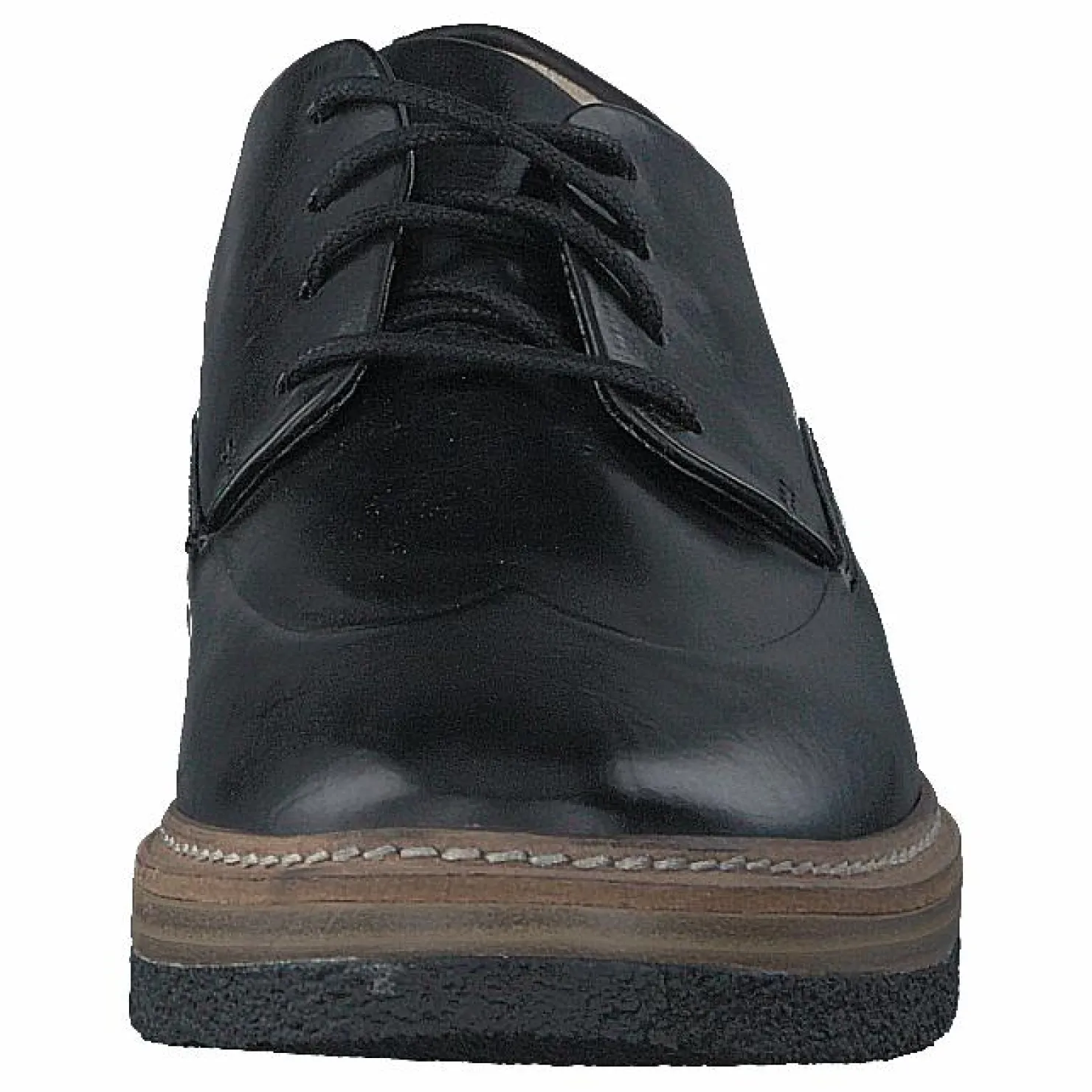 Clarks Zante Zara Black Leather Svart New